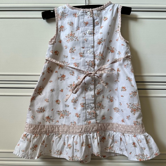 Laura Ashley | Floral Polka Dot Dress - Picture 6 of 8